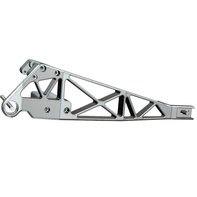 Aluminum alloy rear fork